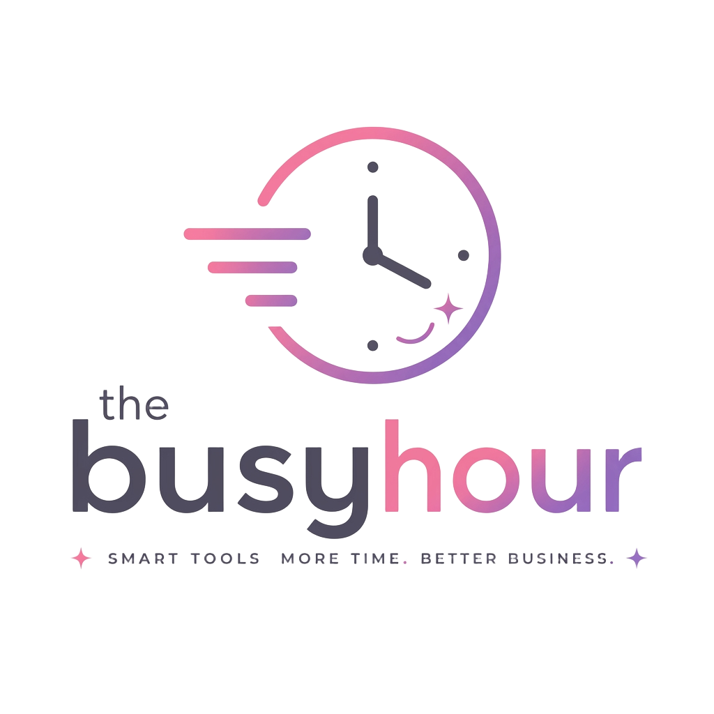 The Busy Hour — Smart tools. More time. Better business.